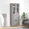 Image de vidaXL Buffet haut - Sonoma gris