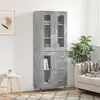 Image de VidaXL Buffet Haut Gris Béton