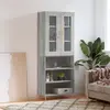 Image de vidaXL Buffet haut - Sonoma gris