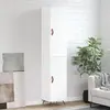 Image de vidaXL Buffet haut - Blanc brillant