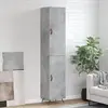 Image de vidaXL Buffet haut Gris béton 180 cm