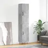 Image de vidaXL Buffet haut gris béton