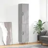 Image de vidaXL Buffet haut - Sonoma gris 34,5x34x180 cm