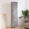 Image de vidaXL Buffet haut - Sonoma gris