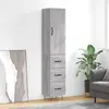 Image de vidaXL Buffet haut Sonoma gris 180 cm