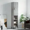 Image de vidaXL Buffet haut - Gris béton