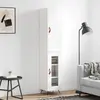 Image de VidaXL Buffet Haut - Blanc Brillant