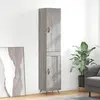 Image de VIDAXL vidaXL Buffet haut sonoma gris 34,5x34x180 cm