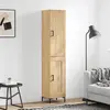 Image de vidaXL Buffet haut chêne sonoma bois d'ingénierie