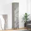 Image de vidaXL Buffet Haut Sonoma Gris