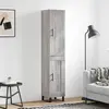 Image de VidaXL buffet haut sonoma gris