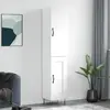 Image de vidaXL Buffet haut - Blanc