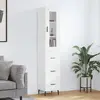Image de vidaXL Buffet haut - Blanc
