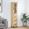 Image de vidaXL Buffet haut - Chêne sonoma