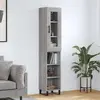 Image de vidaXL Buffet haut - Sonoma gris
