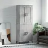 Image de vidaXL Buffet Haut - Gris Béton