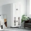 Image de vidaXL Buffet haut blanc