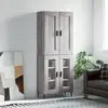 Image de vidaXL Buffet haut sonoma gris