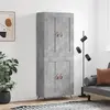 Image de VIDA XL Buffet haut gris béton