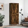 Image de vidaXL Buffet Haut - Chêne Fumé