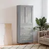 Image de VIDAXL Buffet haut sonoma gris
