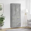 Image de vidaXL 8720845491635 - Gris béton
