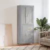 Image de VIDAXL Buffet Haut - Sonoma Gris