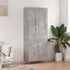 Image de Vidaxl Buffet haut 69,5 cm - Gris béton