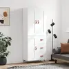 Image de vidaXL Buffet haut - Blanc