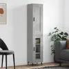 Image de VidaXL buffet haut gris béton