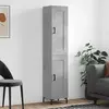 Image de VIDAXL Buffet haut Gris béton