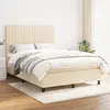 Image de vidaXL Sommier avec Matelas - Crème