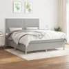 Image de VIDAXL Sommier à lattes de lit 180x200 cm - Gris clair