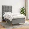 Image de vidaXL Sommier gris foncé 80x200cm