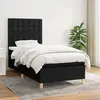 Image de vidaXL Sommier avec matelas - Noir 90x190 cm