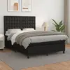 Image de VIDAXL Sommier à lattes avec matelas 140x200 - Noir