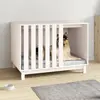 Image de vidaXL Niche pour chien Blanc
