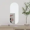Image de VidaXL Miroir mural ovale - 20x50 cm