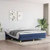 Image de VidaXL Sommier à lattes avec matelas - Bleu