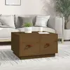 Image de vidaXL Table basse 60x53 cm - Marron miel