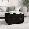 Image de vidaXL Table basse Noir