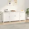 Image de vidaXL Buffet - Blanc