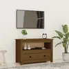 Image de vidaXL Meuble TV - Marron miel 79 cm
