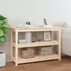 Image de vidaXL Table console bois massif pin