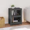 Image de Vidaxl Bibliothèque pin gris