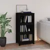 Image de vidaXL Bibliothèque Noir 50x35x97 cm Bois pin