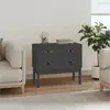 Image de vidaXL Armoire console - Gris