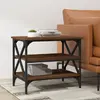Image de vidaXL Table d'appoint - Chêne marron