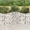 Image de vidaXL Paniers à gabions 200x30x100/120 cm