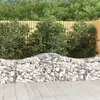 Image de vidaXL Paniers à gabions arqués - 7 pcs